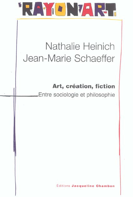 Art, création, fiction