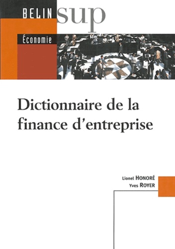Dictionnaire de la finance d'entreprise