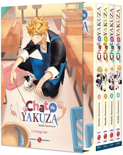 Chat de yakuza Intégrale : Coffret en 4 volumes, Tomes 1 à 4. Avec une illustration collector