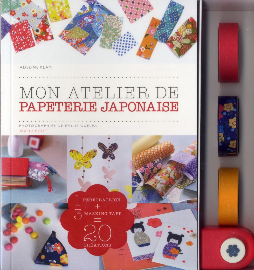 Coffret Mon atelier de papeterie japonaise