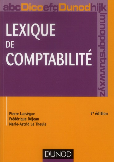 Lexique de comptabilité