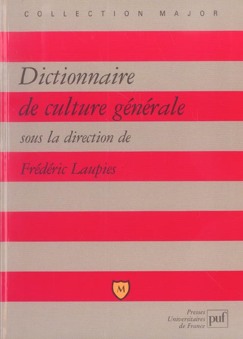 Dictionnaire de culture générale. 2e édition