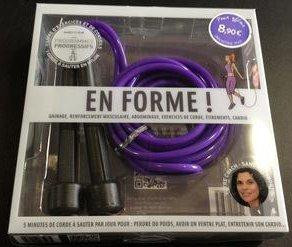En forme ! Coffret avec une corde à sauter violette
