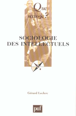 Sociologie des intellectuels