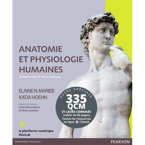 Anatomie et physiologie humaines QCM & corrigés. Pack en 2 volumes