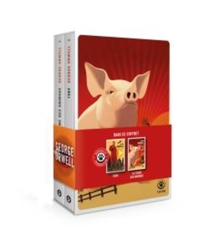 George Orwell. Coffret en 2 volumes : 1984 ; La ferme des animaux