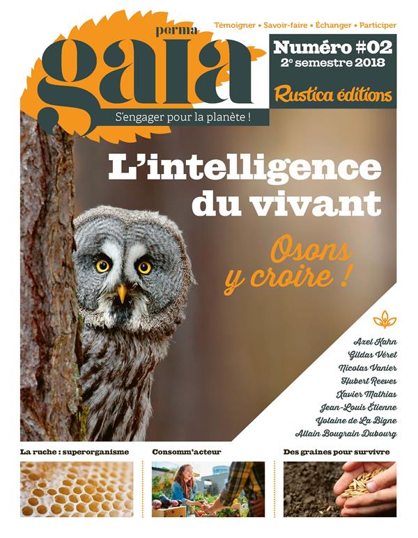 PermaGaïa N° 2, 2e semestre 2018 : L'intelligence du vivant. Osons y croire