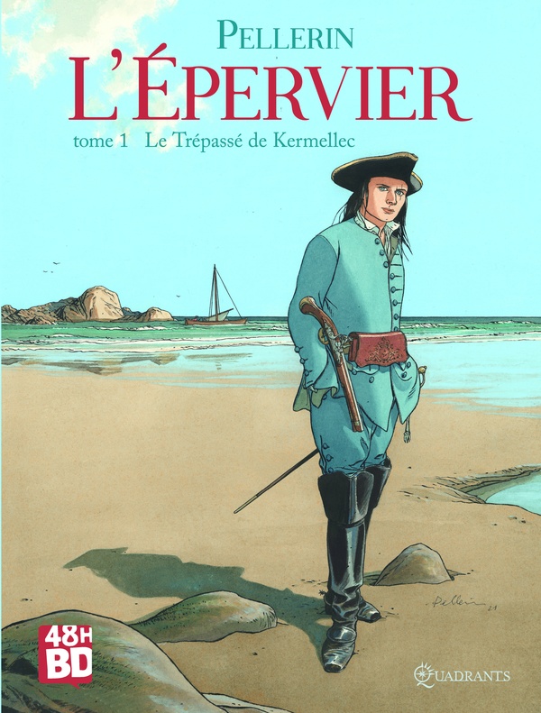 L'Epervier Tome 1 : Le Trépassé de Kermellec. 48h de la BD 2026, Edition limitée