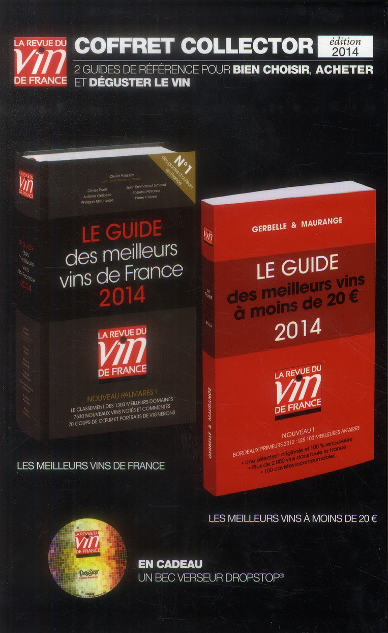 Coffret collector guide vert 2014 guide rouge 2014. Edition 2014