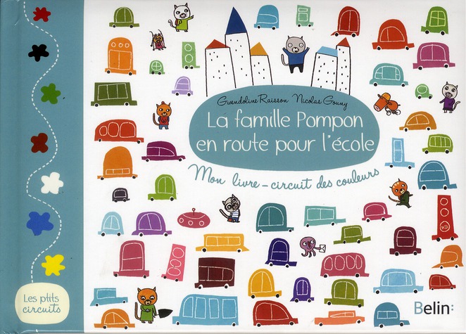 La famille Pompon en route pour l'école