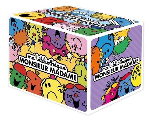 Ma bibliothèque Monsieur Madame. Coffret e 6 volumes : Mme Chipie ; Mme Bavarde ; Mme Surprise ; M.