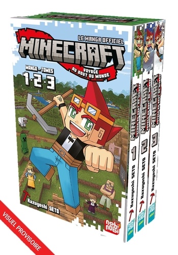 Minecraft - Voyage au bout du monde Tomes 1 à 3 : Coffret en 3 volumes