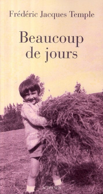 Beaucoup de jours. Faux journal