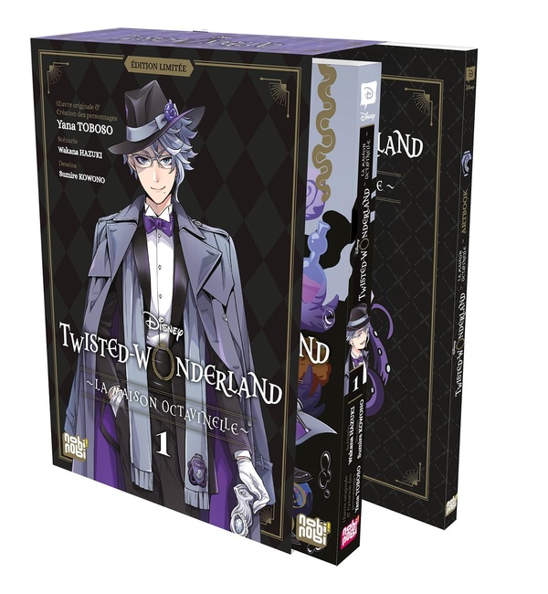 Twisted-Wonderland - La Maison Octavinelle Tome 1 . Inclus un artbook de 40 pages avec des illustrat