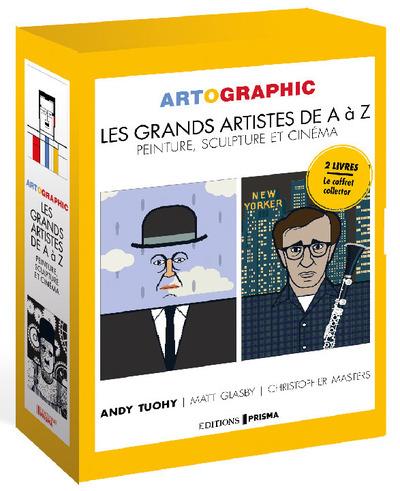 Coffret collector Artographic, une histoire de l'art en portraits. Les grands cinéastes de A à Z ; L