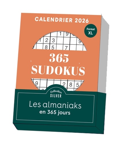 Calendrier 365 Sudokus. Edition 2026