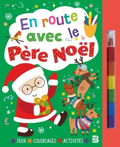 En route avec le Père Noël