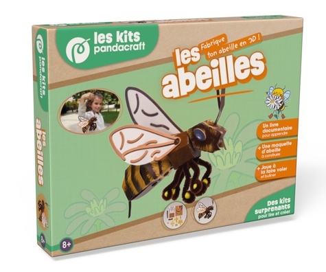 Les abeilles. Fabrique ta maquette d'abeille et fais-la voler !