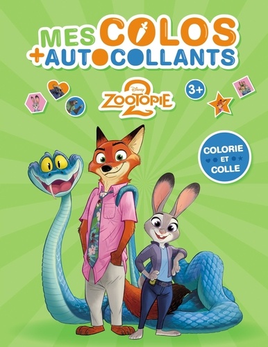 Mes colos autocollants Zootopie 2