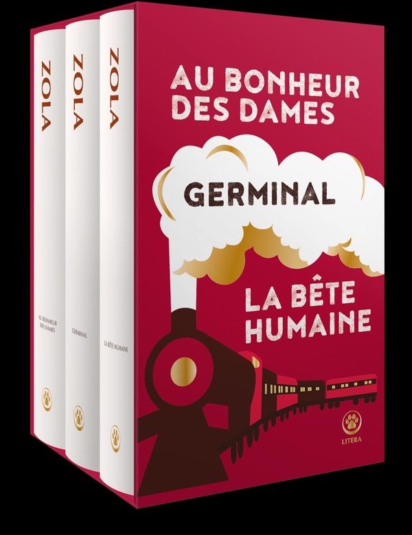 Coffret Zola. Au Bonheur des dames ; Germinal ; La Bête humaine