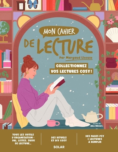 Mon cahier de lecture. Bouquinez en mode cozy !