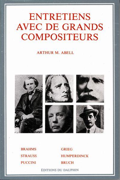 Entretiens avec de grands compositeurs