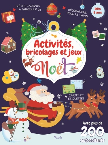 Activités, bricolages et jeux de Noël