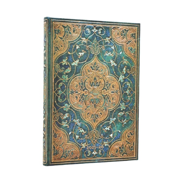 AGENDA 13 MOIS 2025 2026 HORIZONTAL MIDI - CHRONIQUES TURQUOISES