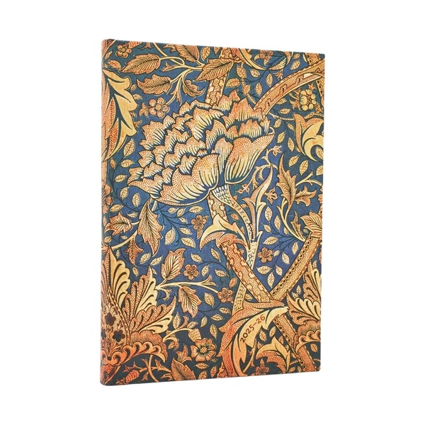 AGENDA 13 MOIS 2025 2026 HORIZONTAL MIDI - MORRIS DANSE DU VENT, WILLIAM MORRIS