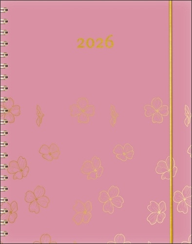 Agenda Kibo-Or-FR Rose. Edition 2026