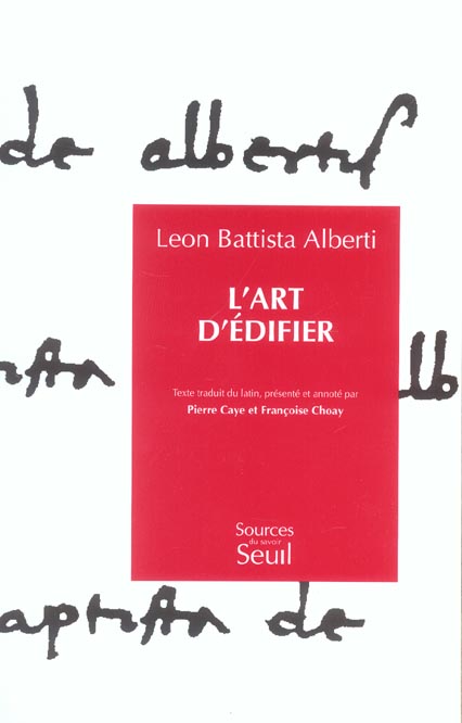 L'art d'édifier