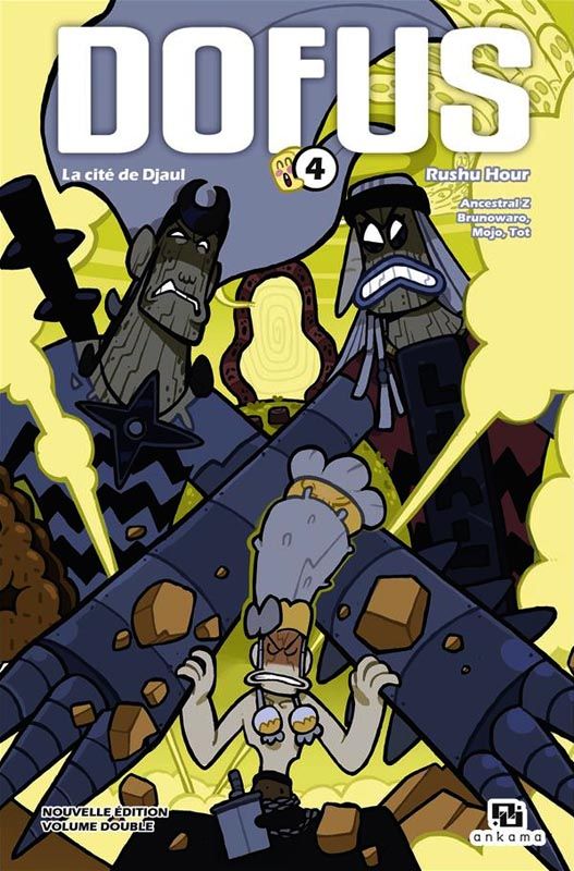 Dofus Volume double 4 : Tome 7, La cité de Djaul ; Tome 8, Rushu Hour