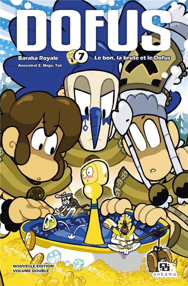 Dofus Volume double 7 : Tome 13, Baraka Royale ; Tome 14, Le bon, la brute et le dofus