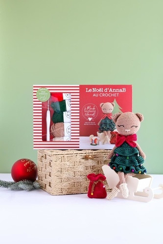 Le Noël d'AnnaB au crochet. L'oursonne