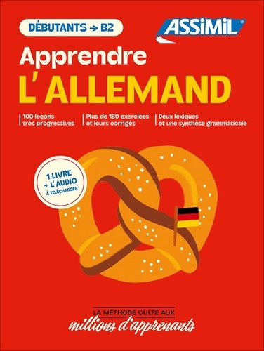 Apprendre l'allemand - Débutant/B2. Coffret avec 1 livre de 100 leçons et 1 téléchargement audio, Ed