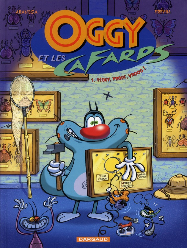 Oggy et les Cafards Tome 1 : Plouf, Prouf, Vrooo !