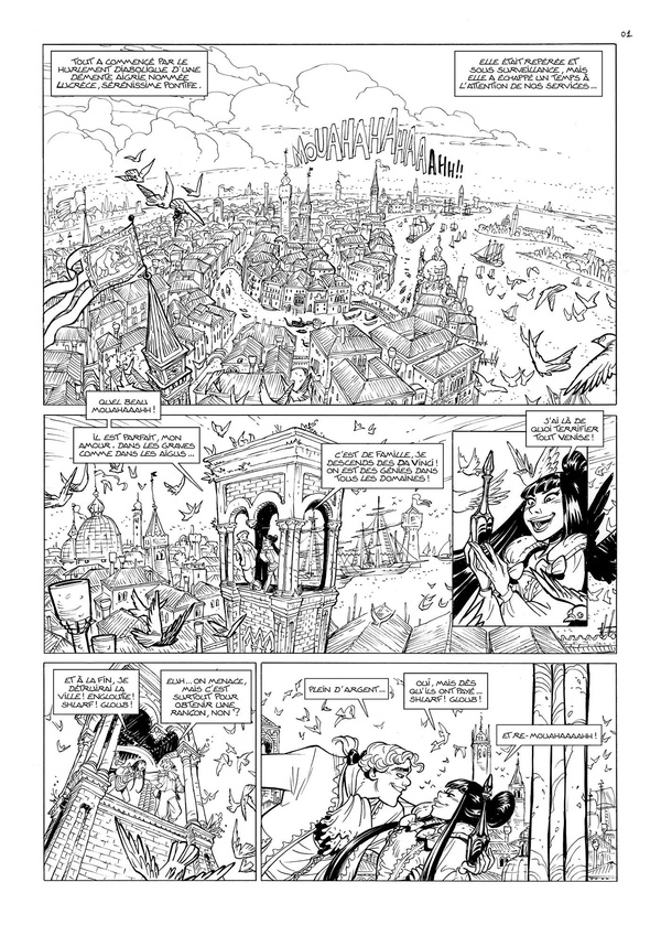 Ekhö monde miroir Tome 13 : Les Chimères de Venise. Edition spéciale en noir & blanc