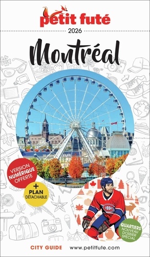 Petit Futé Montréal. Edition 2026. Avec 1 Plan détachable