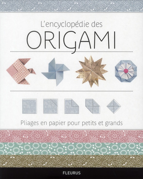 Coffret L'encyclopédie des origami en 3 volumes