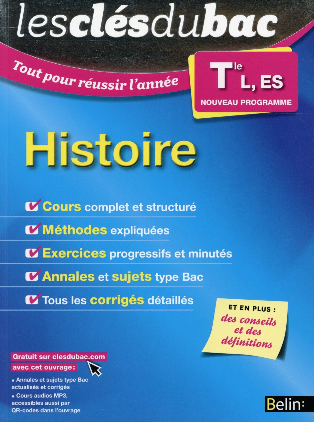 Histoire Tle L, ES