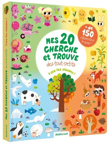 Mes 20 cherche et trouve des tout-petits. Vive les saisons !