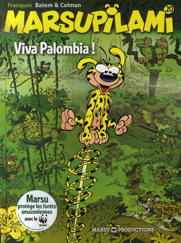 Marsupilami Tome 20 : Viva Palombia !