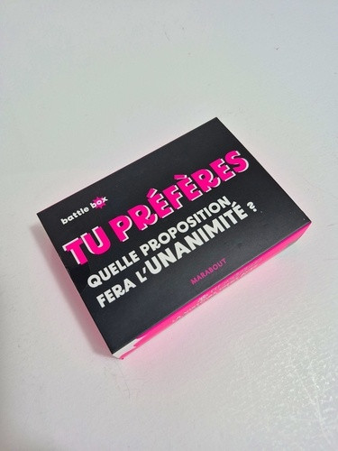 Battle box Tu préfères ?