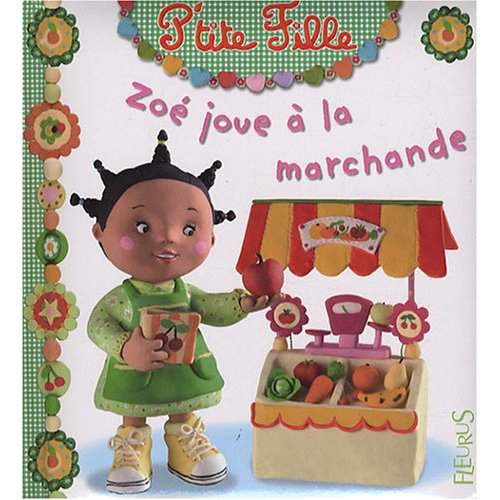 Zoé joue à la marchande