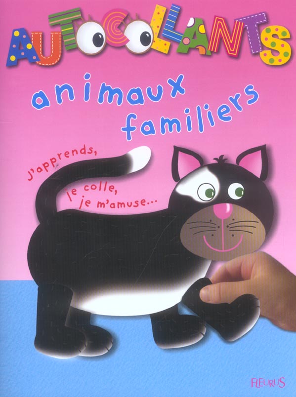 Animaux familiers. Autocollants