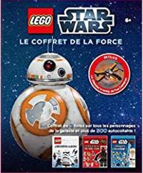 Lego Star Wars : le coffret de la force. 3 livres, 500 autocollants et le chasseur X-Wing de Poe
