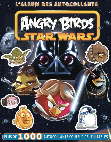 L'album des autocollants. Angry birds Star Wars