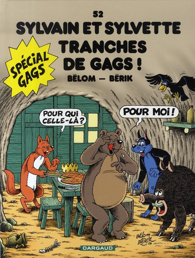 Sylvain et Sylvette Tome 52 : Tranches de gags !