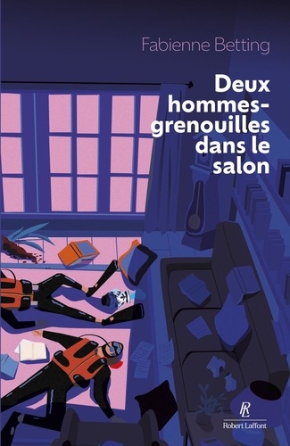 Deux hommes-grenouilles dans le salon