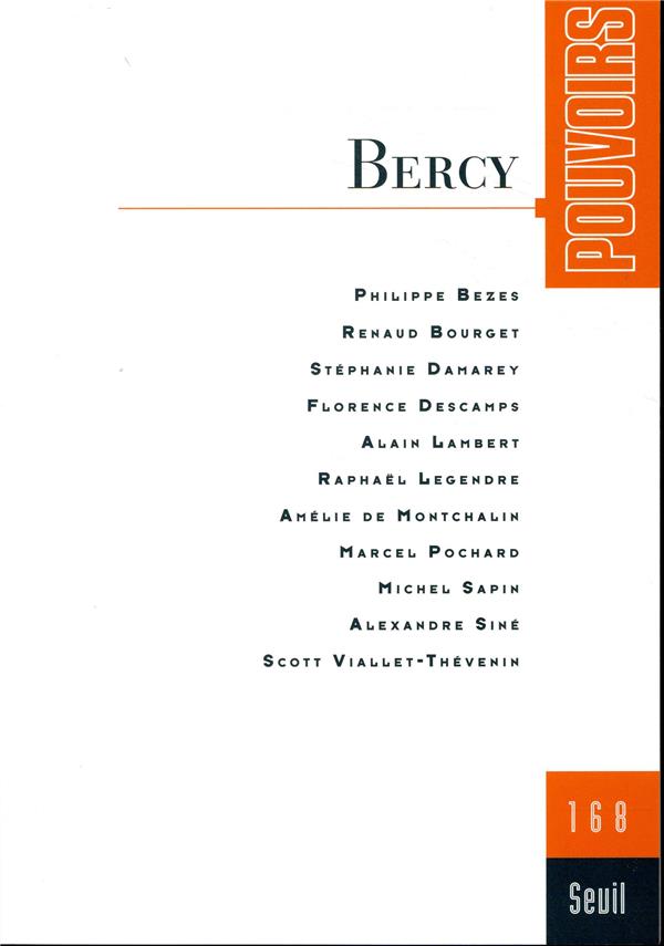 Pouvoirs N° 168 : Bercy